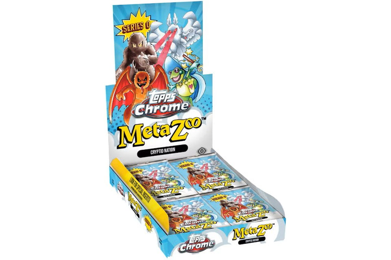 MetaZoo 2022 Topps Chrome Series Zero Cryptid Nation - Hobby Box