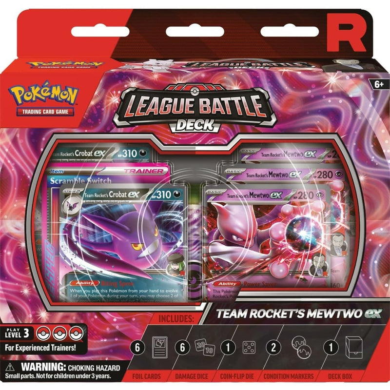 Pokémon Team Rockets Mewtwo ex League Battle Deck