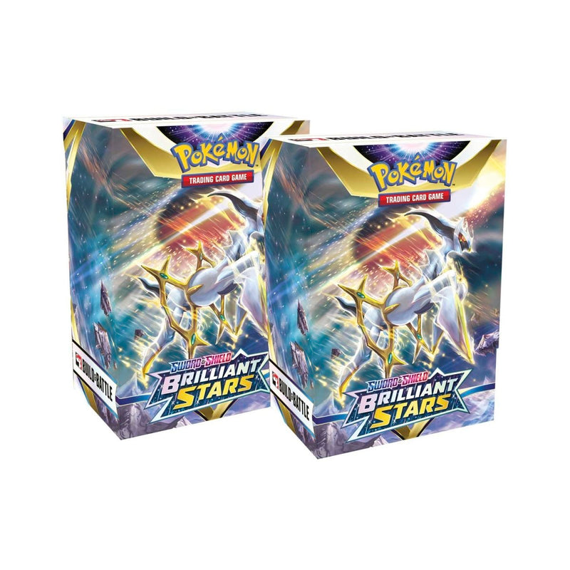 Pokémon Sword & Shield: Brilliant Stars Build & Battle Stadium Box