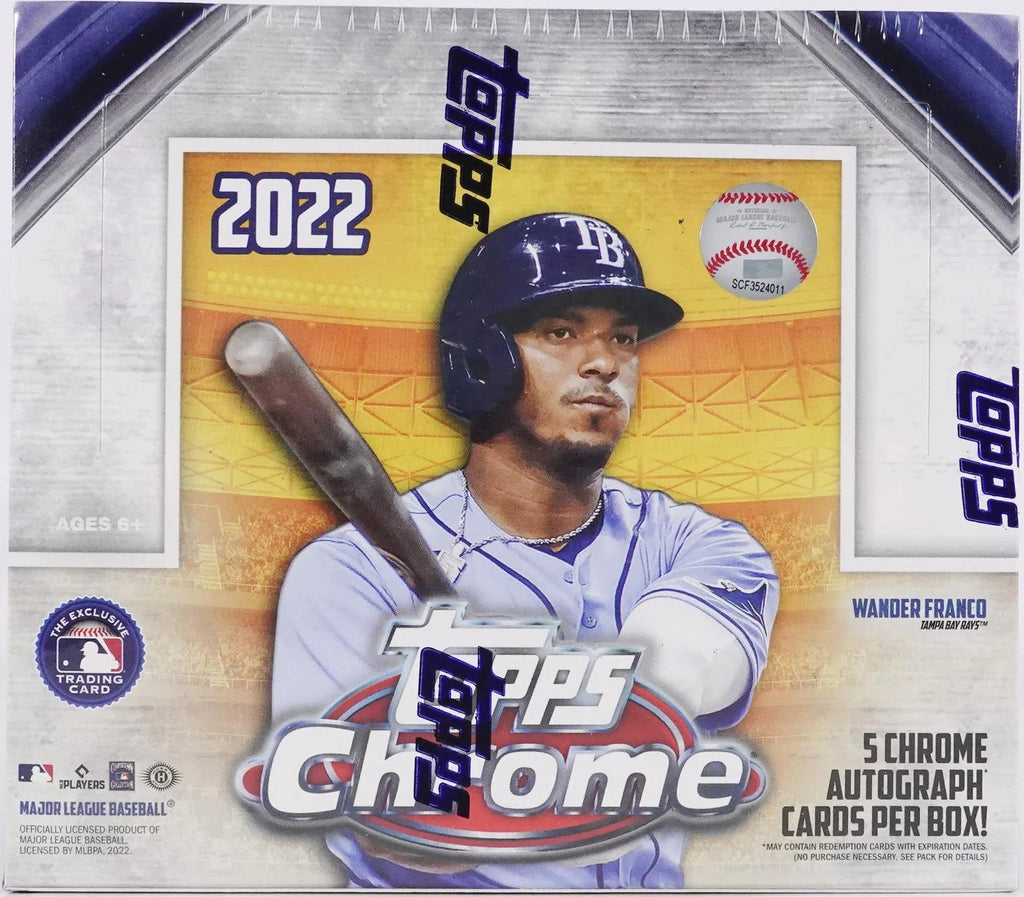 2022 Topps Chrome Baseball Jumbo Box