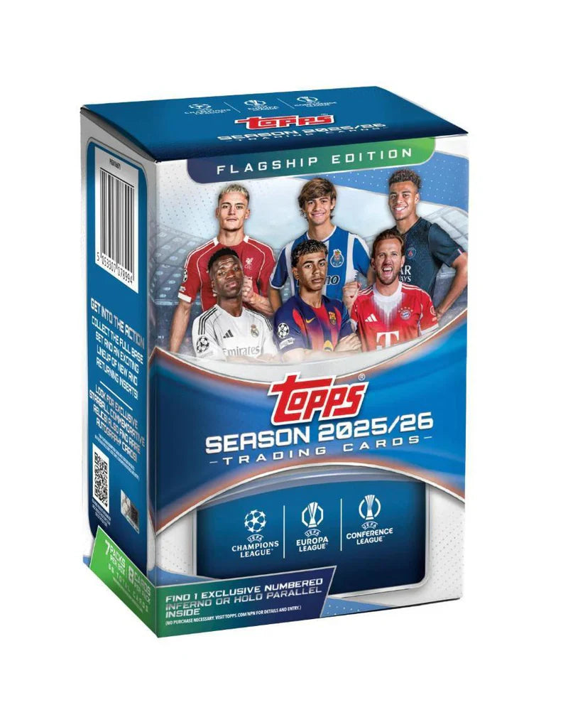 2025/26 Topps Football Flagship Edition Blaster Box