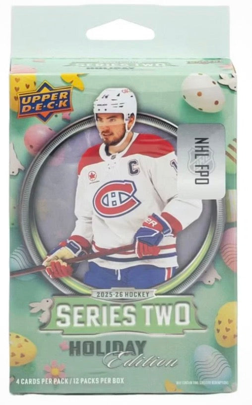 2025/26 Upper Deck Series 2 HOLIDAY Hanger Box