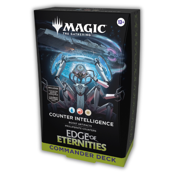 Magic: The Gathering - Edge of Eternities Commander Deck - Counter Intelligence (Blue-Red-White)