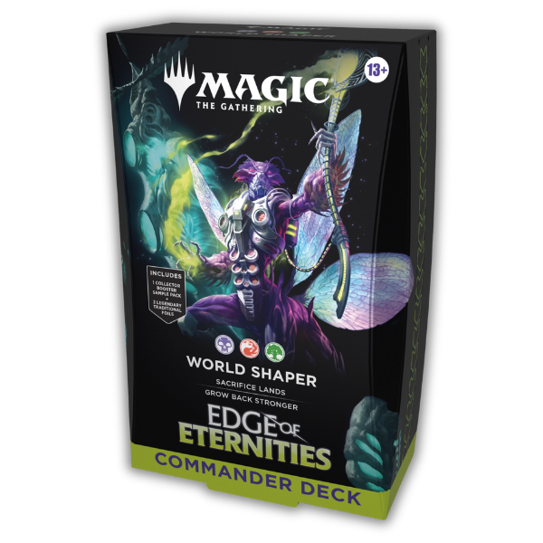 Magic: The Gathering - Edge of Eternities Commander Deck - World Shaper (Black-Red-Green)