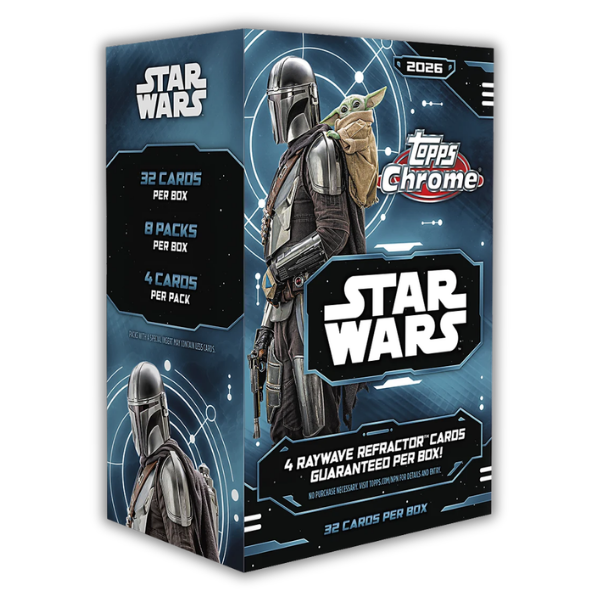 2026 Topps Chrome Star Wars - Blaster Box