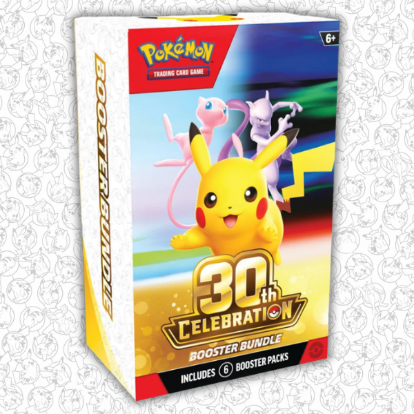 Pokémon 30th Celebration Booster Bundle (in store ONLY)