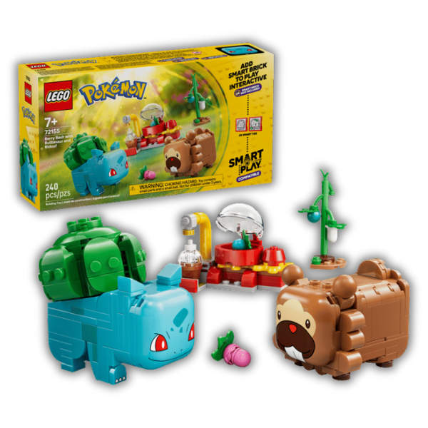 SMART Play™: Berry Bash with Bulbasaur and Bidoof