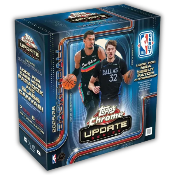 2025-26 Topps Chrome Update Series Basketball Mega Box (coming soon)