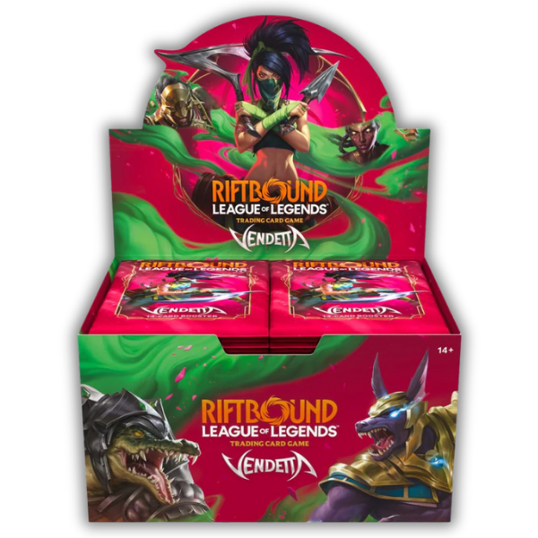 Riftbound League of Legends TCG: Vendetta Booster Box (24 Packs)
