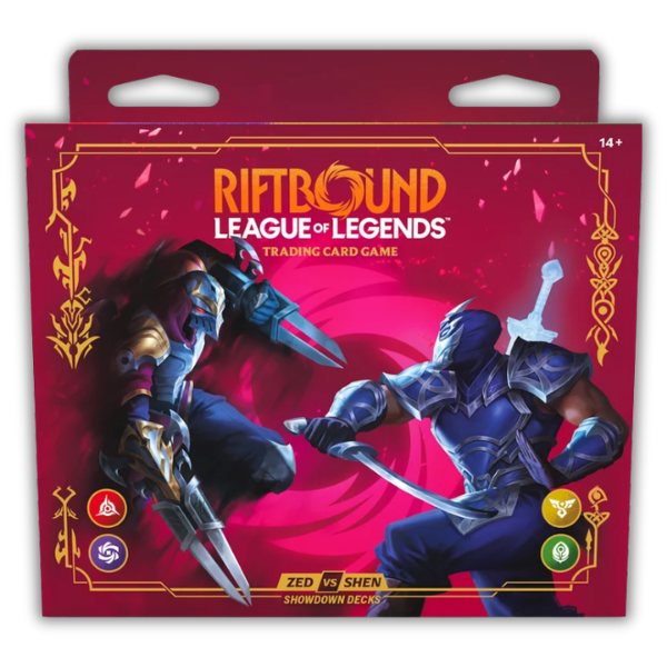 Riftbound League of Legends TCG: Vendetta Zed vs Shen Showdown Deck