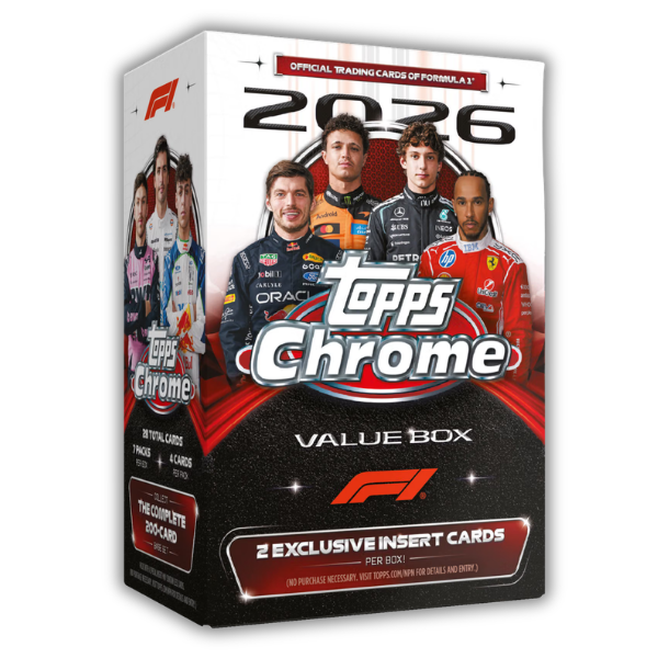 2026 Topps Chrome Formula 1 Blaster Box