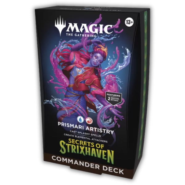 Magic The Gathering Marvel Secrets of Strixhaven Commander deck Prismari Artistry