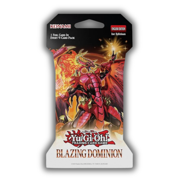 Yu-Gi-Oh - Blazing Dominion Blister Pack
