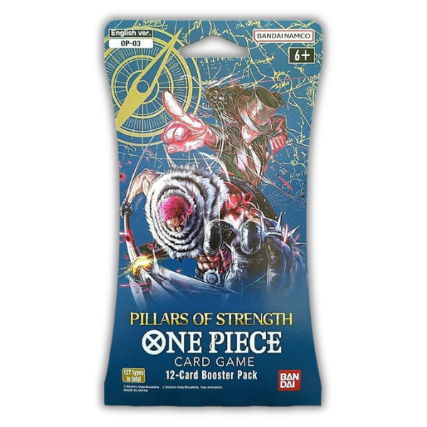 ONE PIECE Card Game OP-03 Pillars of Strength Sleeved Booster Pack