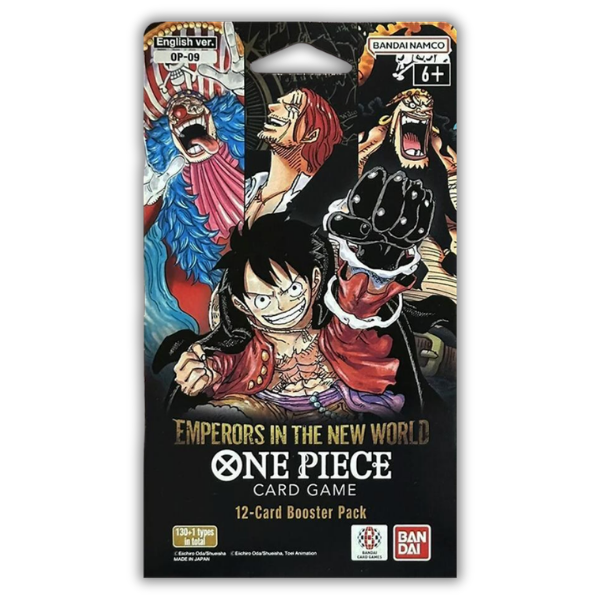 ONE PIECE Card Game OP-09 Emperors In The World Sleeved Booster Pack
