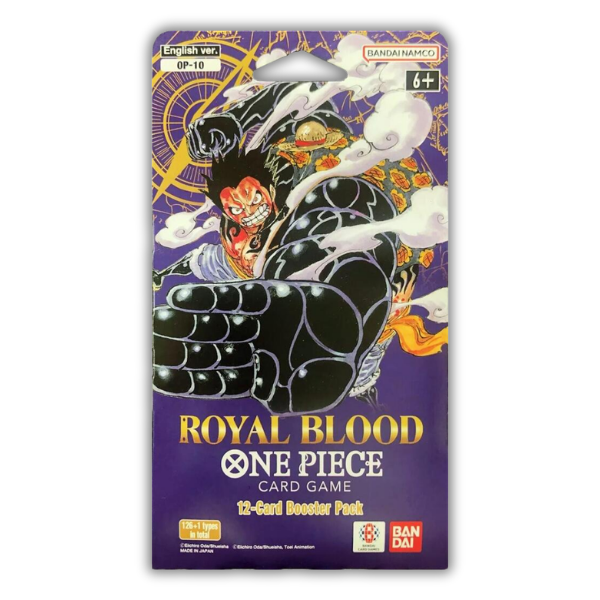 ONE PIECE Card Game OP-10 Royal Blood Sleeved Booster Pack