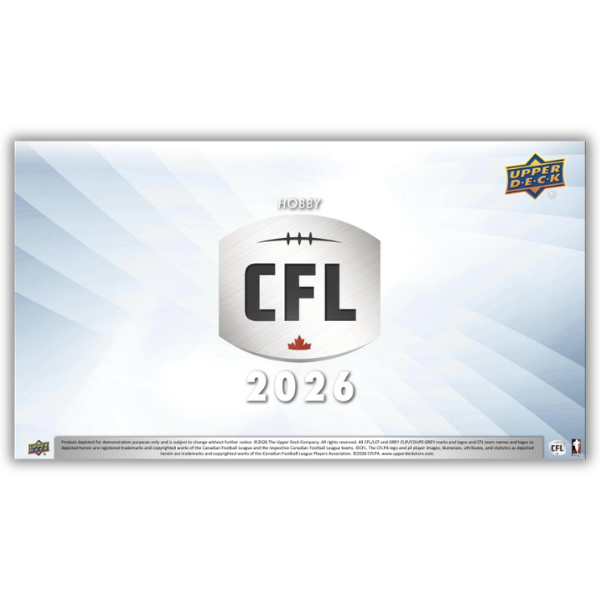 2025-26 CFL Football Hobby Box
