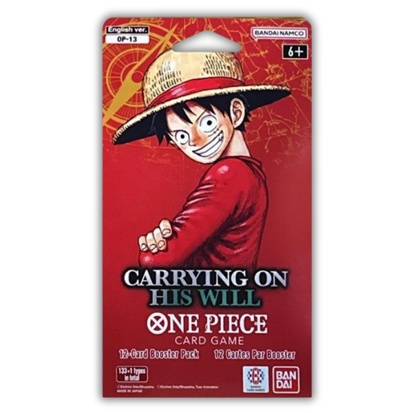 ONE PIECE Card Game OP-13 Carrying on His Will Sleeved Booster Pack