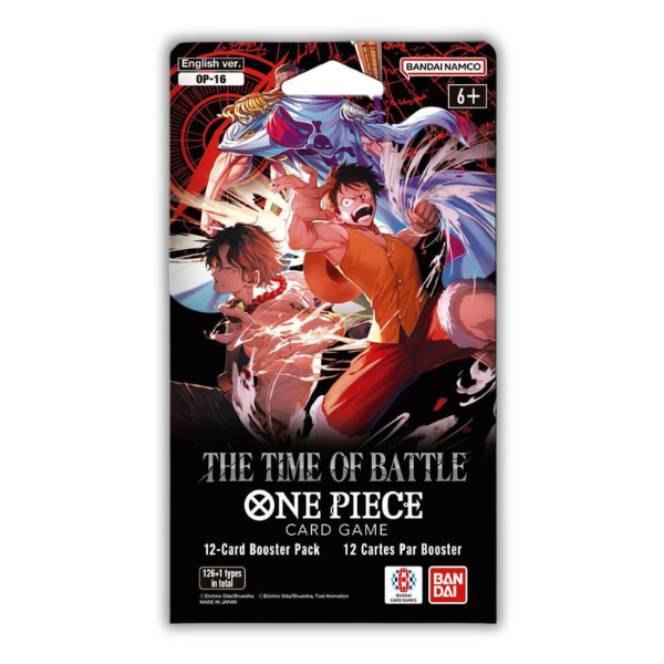 ONE PIECE Card Game OP-16 The Time of Battle Sleeved Booster Pack