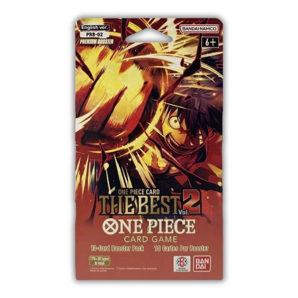 ONE PIECE Card Game PRB-02 The Best Vol 2 Sleeved Booster Pack