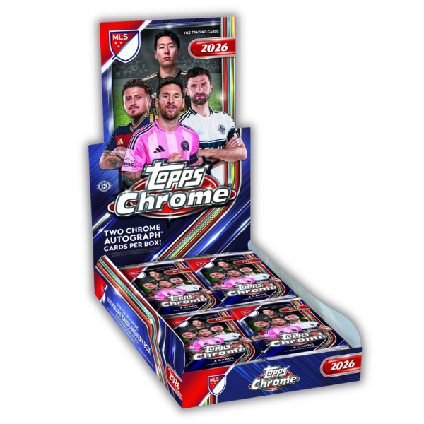 2026 Topps Chrome Major League Soccer Hobby Box