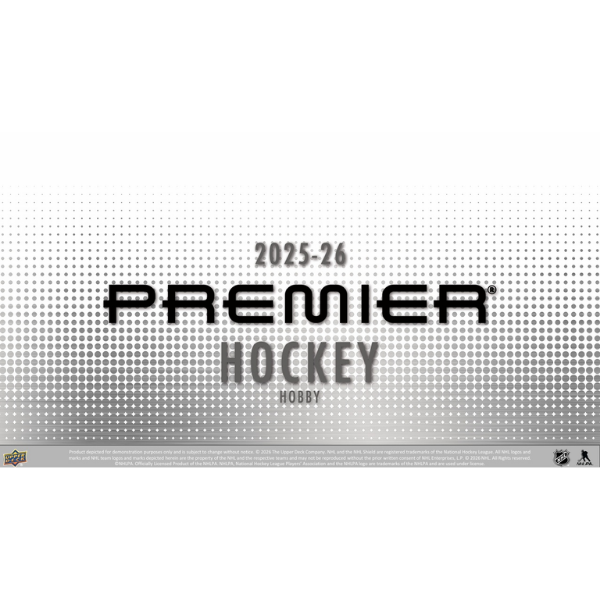2025-26 Upper Deck Premier Hockey Hobby Box (September 2nd Release)