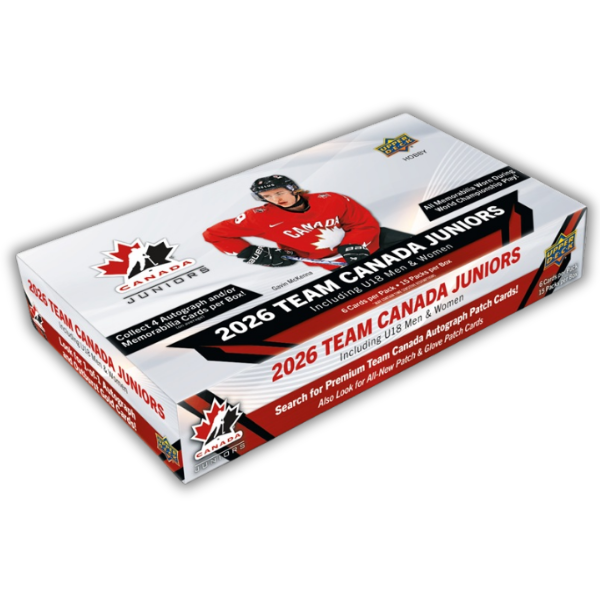 2026 Team Canada World Jrs Hobby Box (September 2nd)