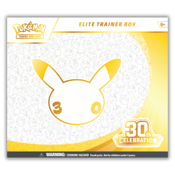 Pokémon TCG: 30th Celebration Elite Trainer Box (September 16th)