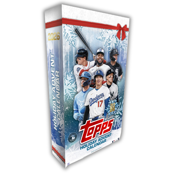 2026 Topps Holiday Baseball - Advent Calendar