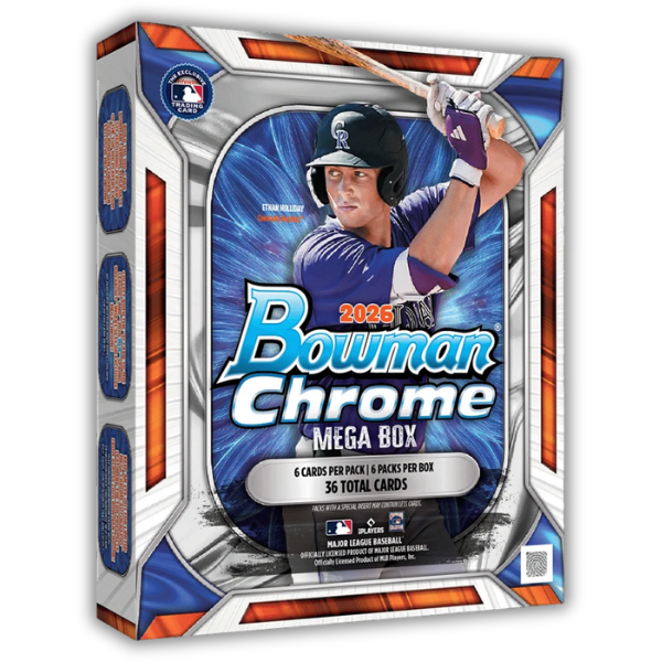 2026 Bowman Chrome Baseball Mega Box