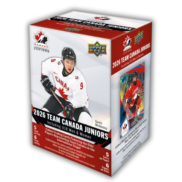 2026 Upper Deck Team Canada Juniors Hockey Blaster Box