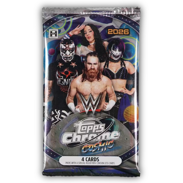 2026 Topps Cosmic Chrome WWE Wrestling Hobby Pack