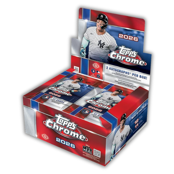 2026 Topps Chrome Baseball Jumbo Box