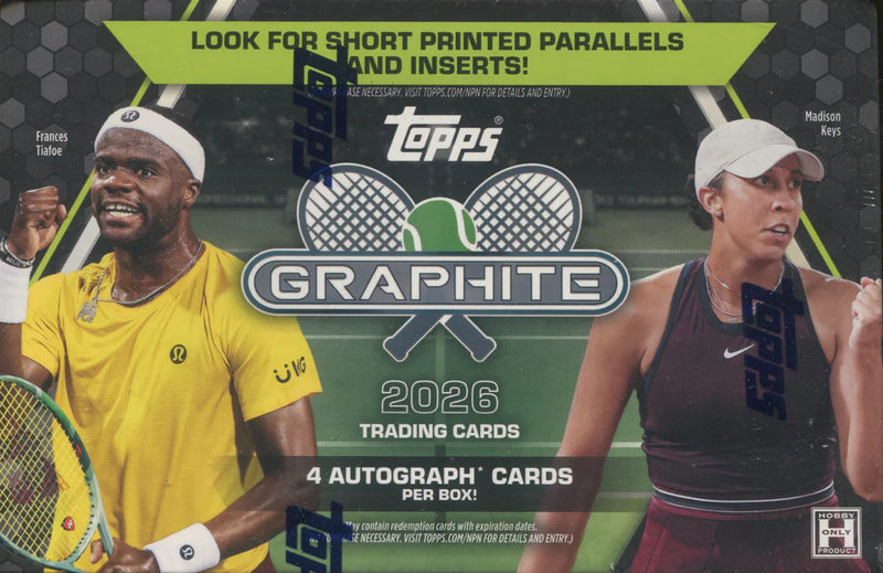 2026 Topps Graphite Tennis Hobby Box