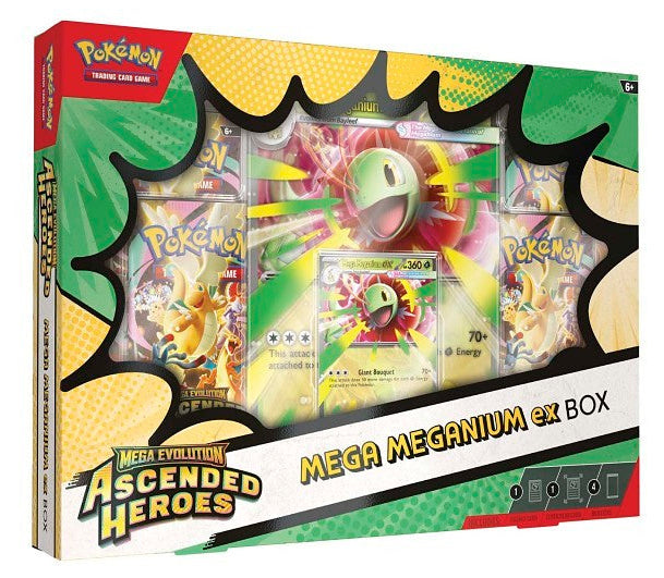 Pokemon: Mega Evolution - Ascended Heroes - Mega Meganium Ex Box