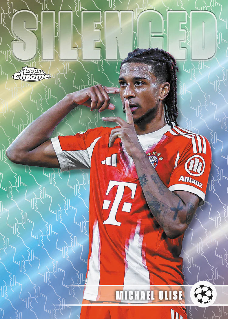2025/26 Topps Chrome Soccer Hanger Box
