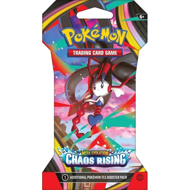 Pokemon - Mega Evolution - Chaos Rising - Sleeved Booster Pack