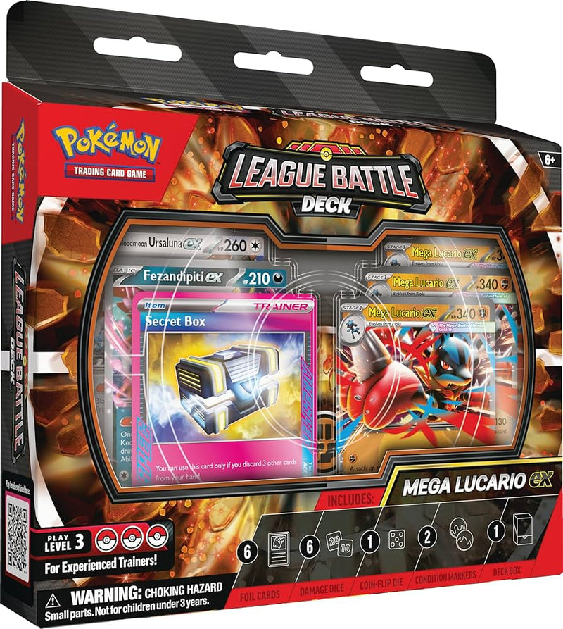 The Pokémon TCG: Mega Lucario EX League Battle Deck