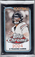 2024 Topps Chrome Football Retail Pack