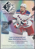 2020/21 Upper Deck SP Hockey Blaster Box