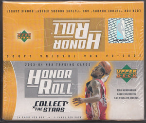 2003/04 Upper Deck Honor Roll Basketball Retail Box