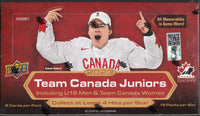 2023 Upper Deck Team Canada Juniors Hockey Hobby Box