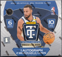 2024/25 Panini Totally Certified Basketball Premium Box