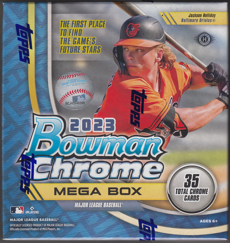 2023 Bowman Chrome Baseball Mega Box – CB Hobby