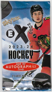 2023/24 Upper Deck Skybox EX-2000 Hockey Hobby Pack