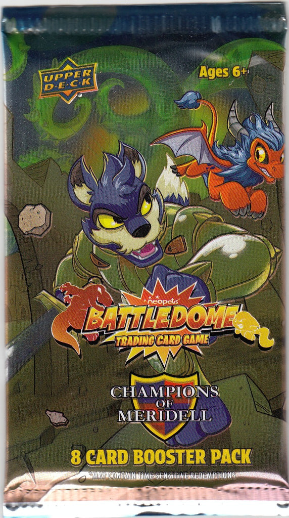 neopets battledome tcg champions of meridell booster box Neopets Battledome TCG: Champions of Meridell Booster Pack — Maple Leaf Sports