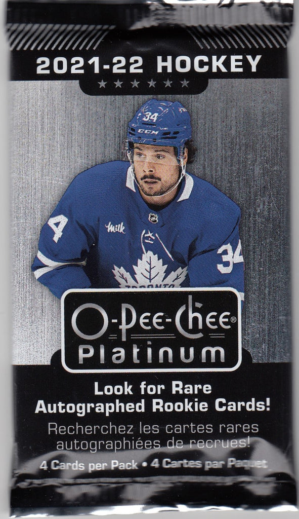 2021/22 Upper Deck O-Pee-Chee Platinum Hockey Retail Pack