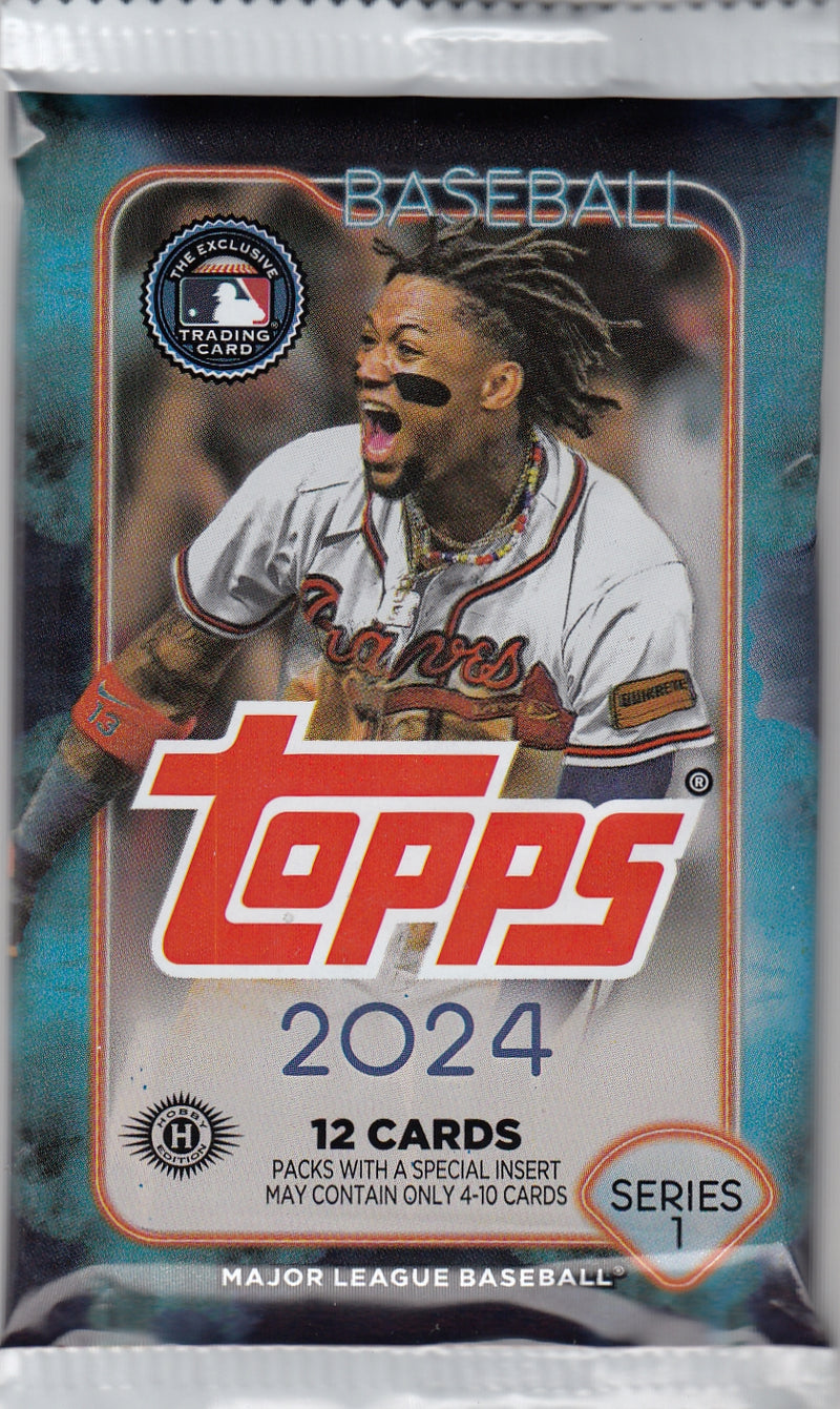 2024 Topps Series 1 Baseball Hobby Pack | Maple Leaf Sports