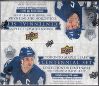 2017/18 Upper Deck Toronto Maple Leafs Centennial Hockey Retail Box