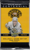 2023/24 Upper Deck Boston Bruins Centennial Hockey Hobby Pack